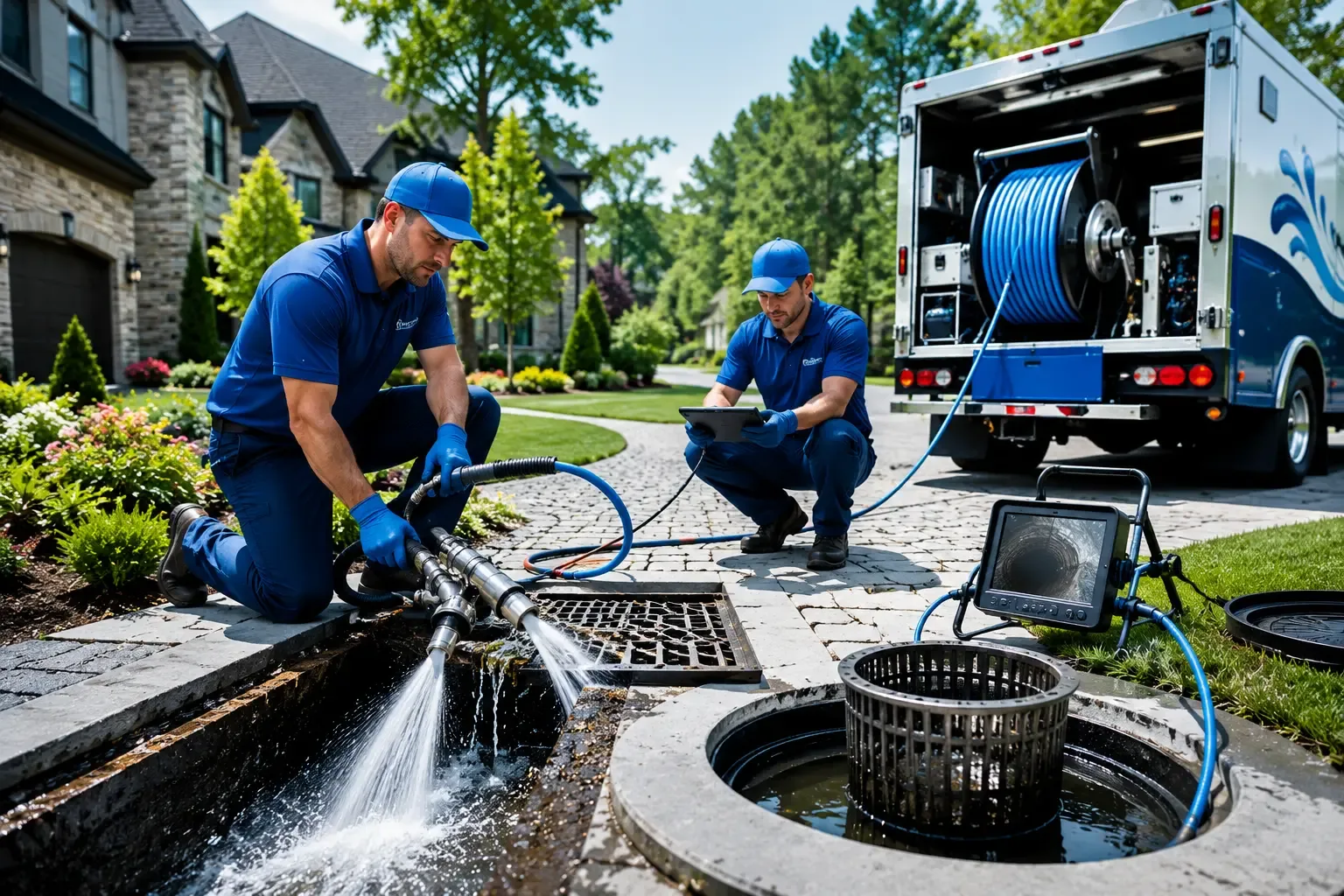 Local outdoor drain cleaning professionals in Alger, MI